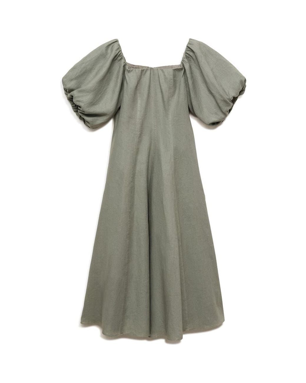 knee length dresses for ladies MANGO. Short red linen dress. TL – Hibuy market main image 1