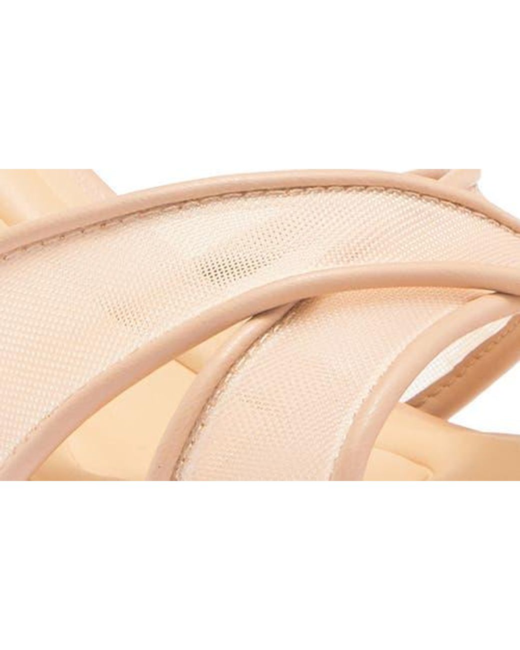 Kenneth Cole Pink Reeva Mesh Strap Platform Sandal