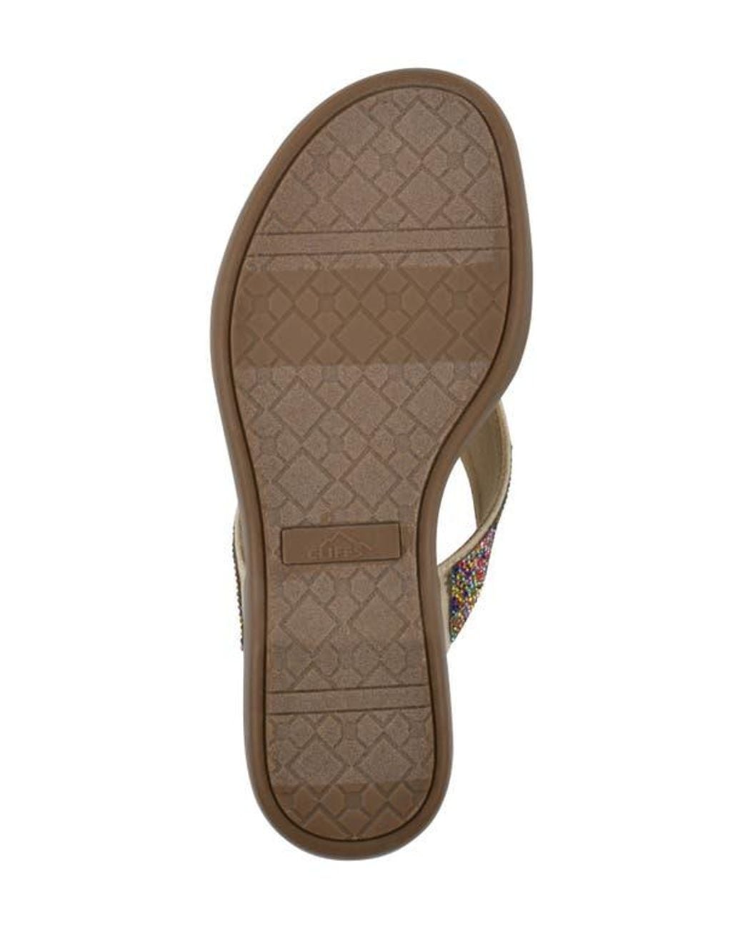 White Mountain Brown Becharm Sandal