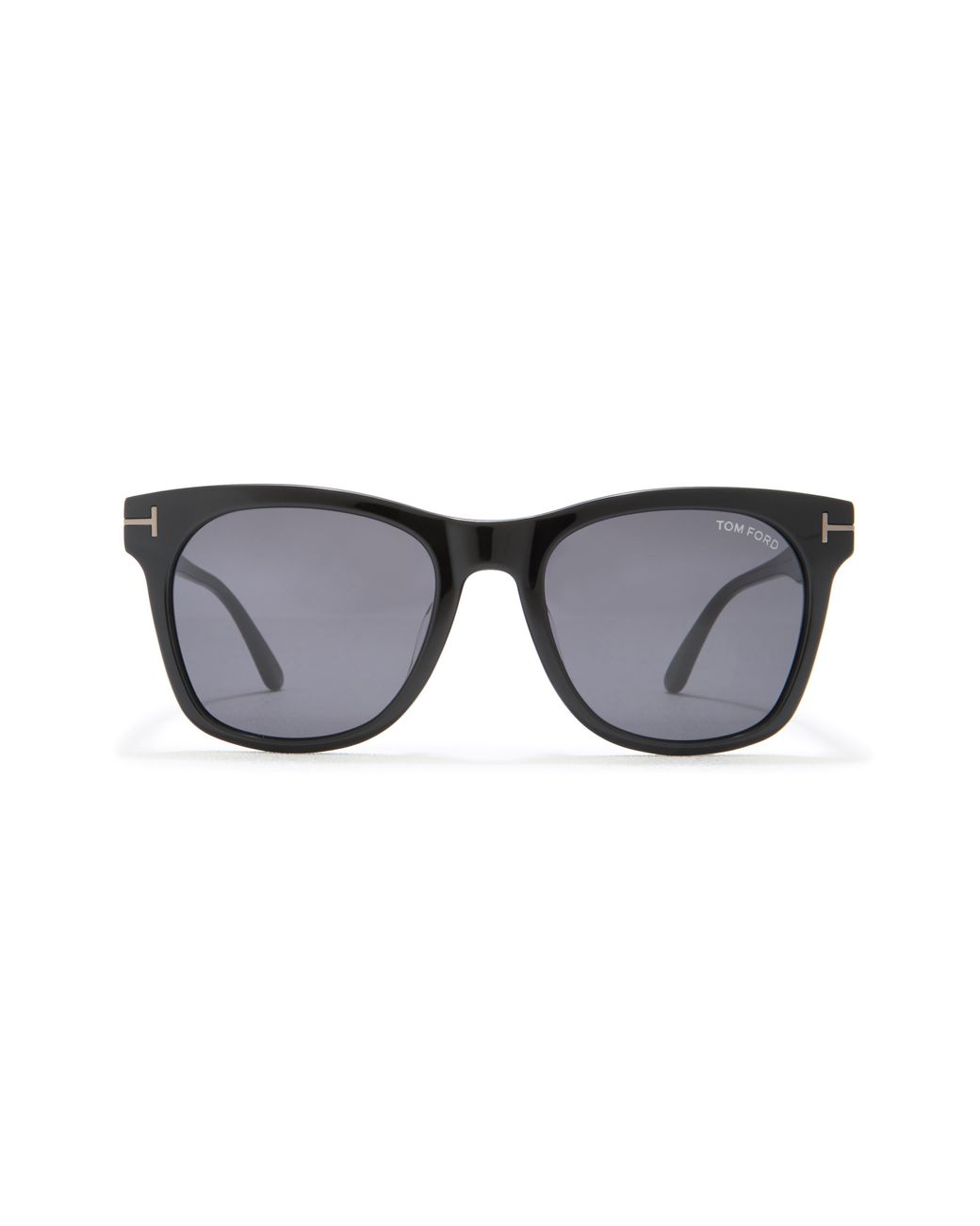 Tom Ford Brooklyn 55mm Square Sunglasses In Shiny Black /smoke At Nordstrom  Rack for Men | Lyst