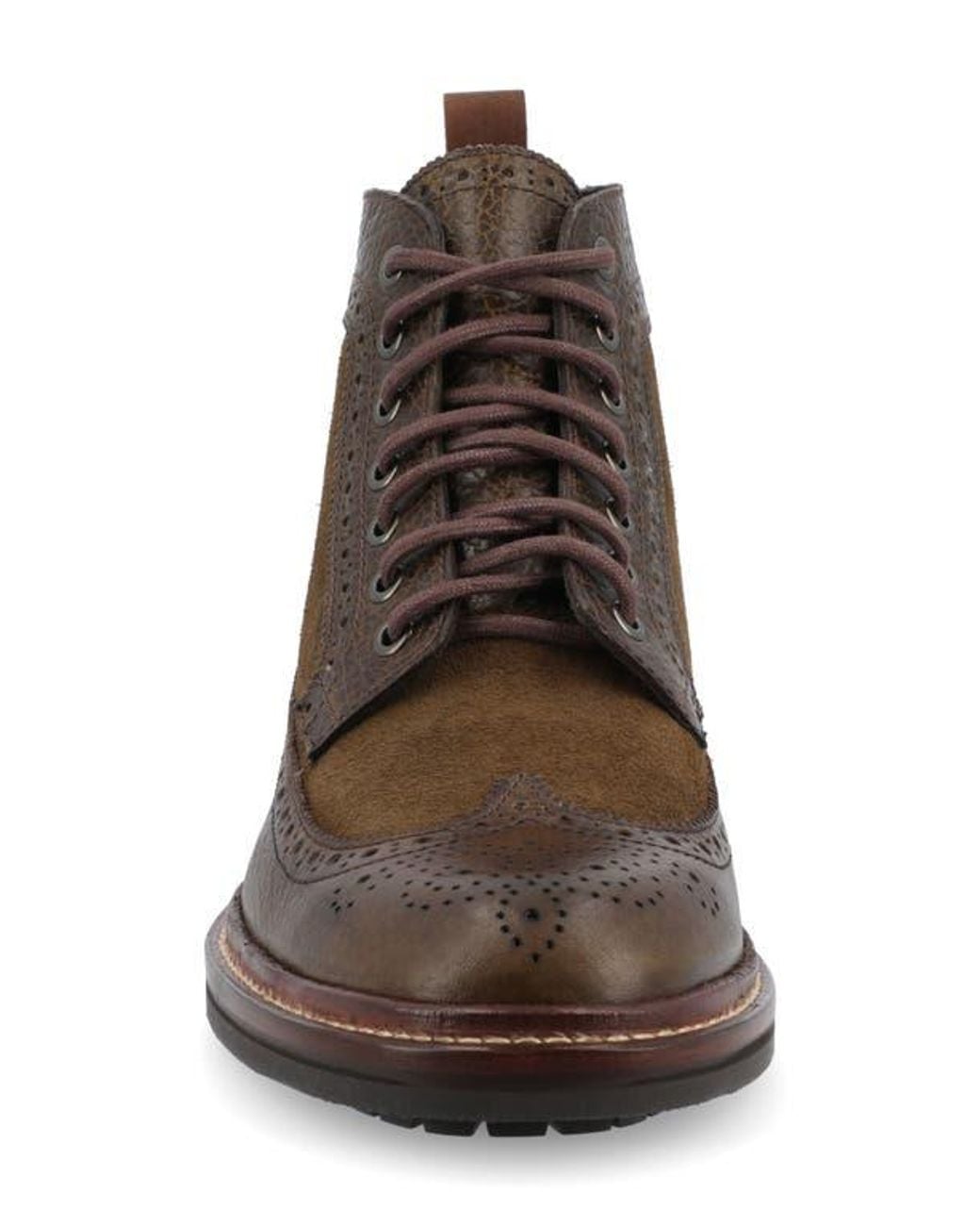 Taft Brown The Boston Longwing Boot for men