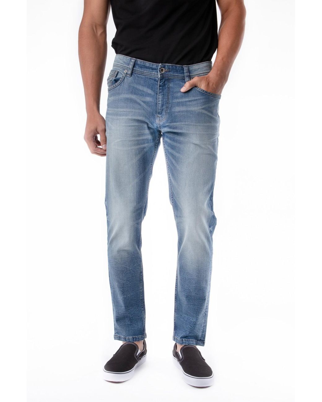 Xray Jeans Denim Skinny-fit Stretch Five Pocket Jeans in Blue for Men ...