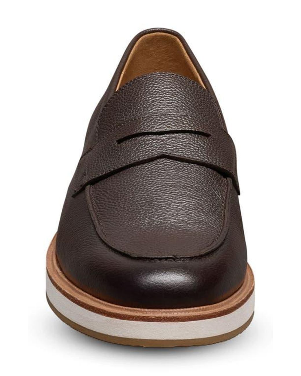 Allen Edmonds Benson Penny Loafer in Brown for Men | Lyst display picture 1
