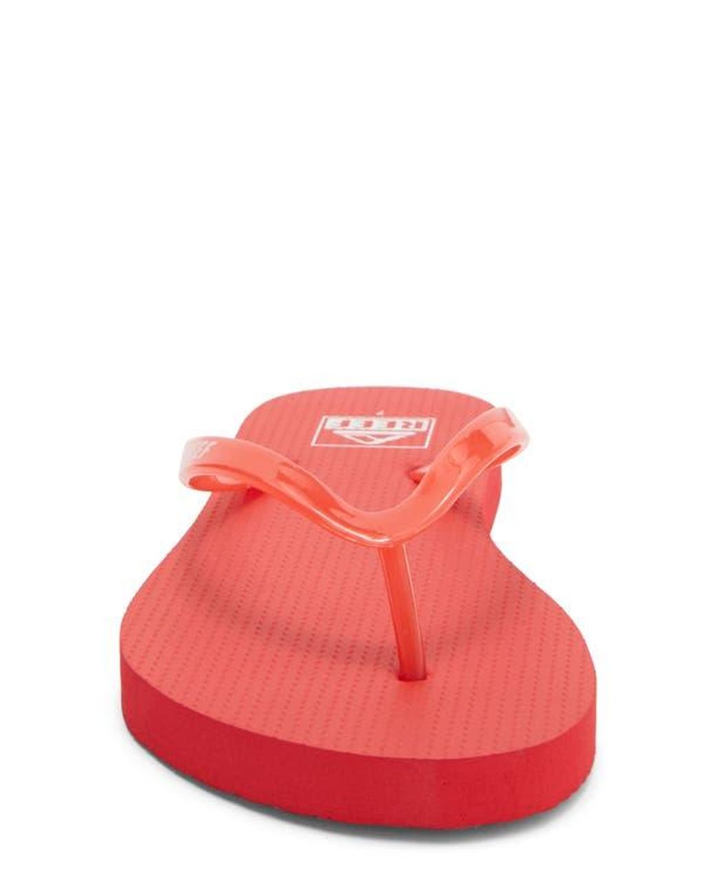 Reef Seaside Jelly Strap Flip Flop in Pink | Lyst