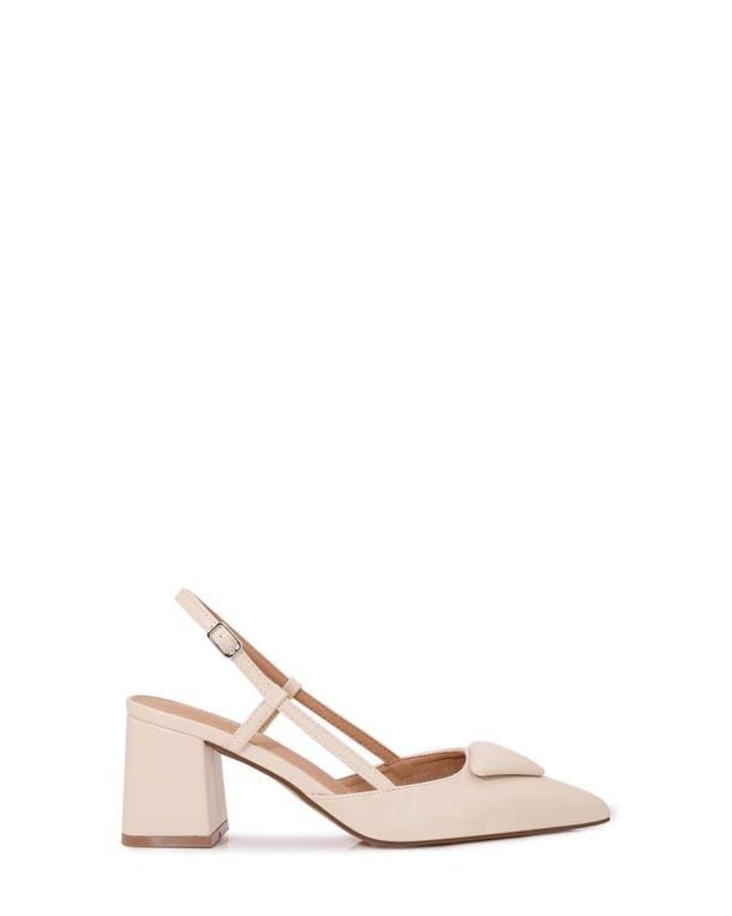 BERNESS Pink Slingback Pump