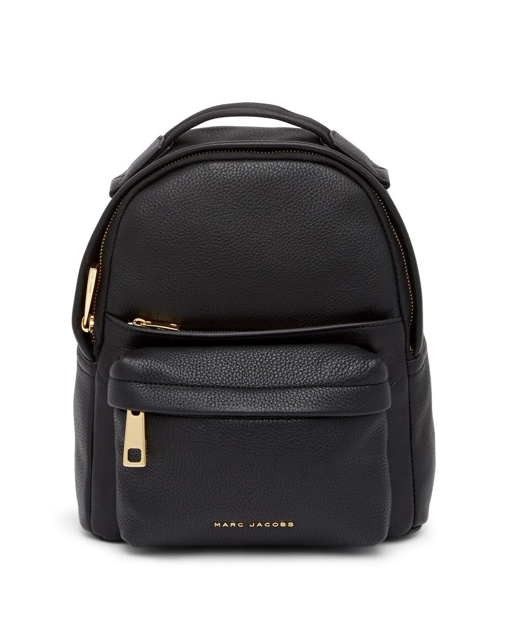 Marc Jacobs Varsity Pack Small Leather Backpack in Black | Lyst