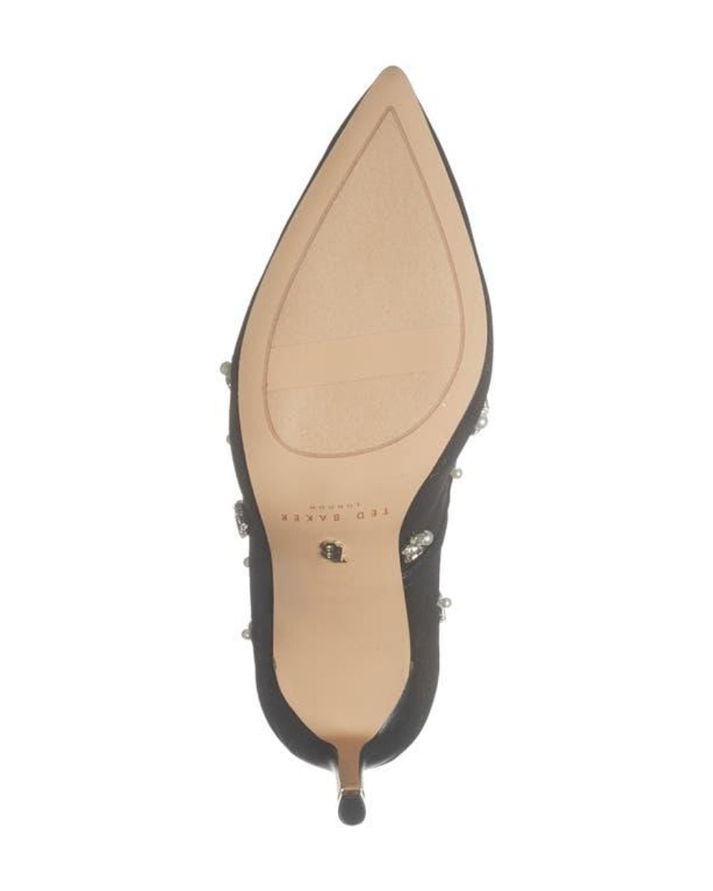 Ted Baker Black Embellished Pump