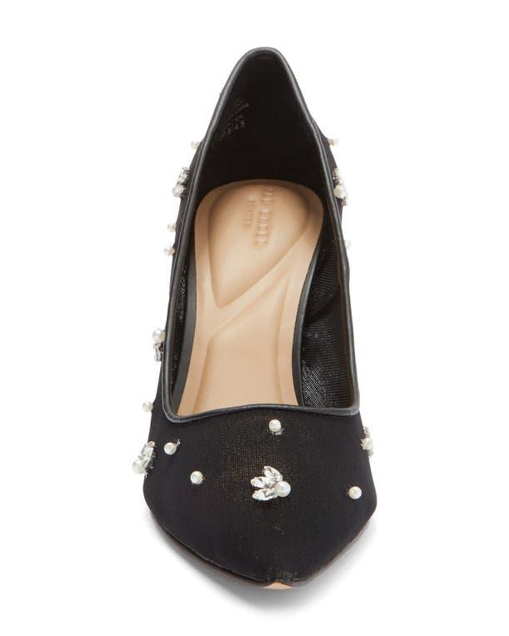 Ted Baker Black Embellished Pump