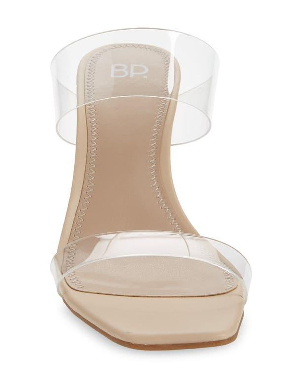 BP. White Nola Sandal
