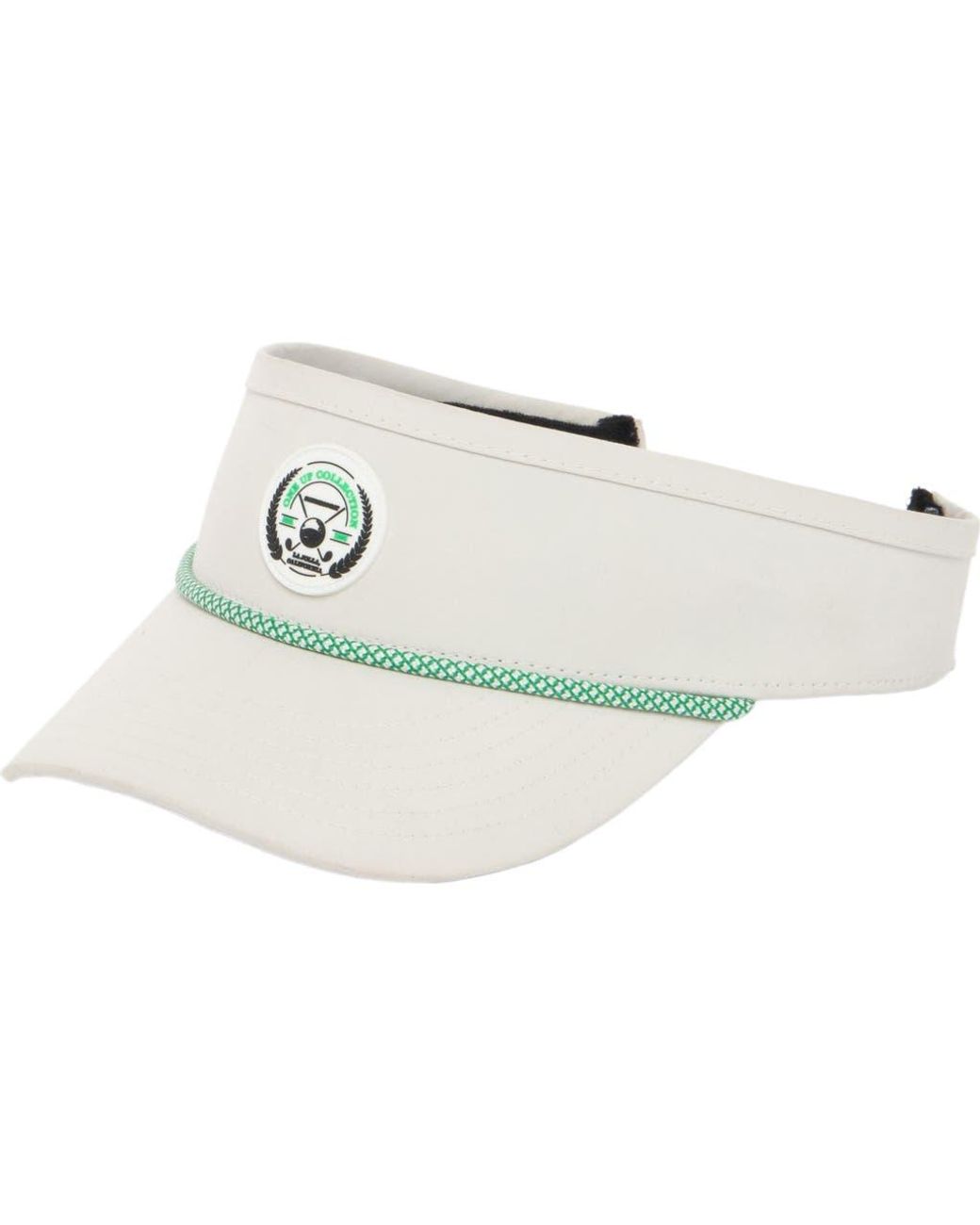 San Diego Hat White Golf Snapback Visor for men