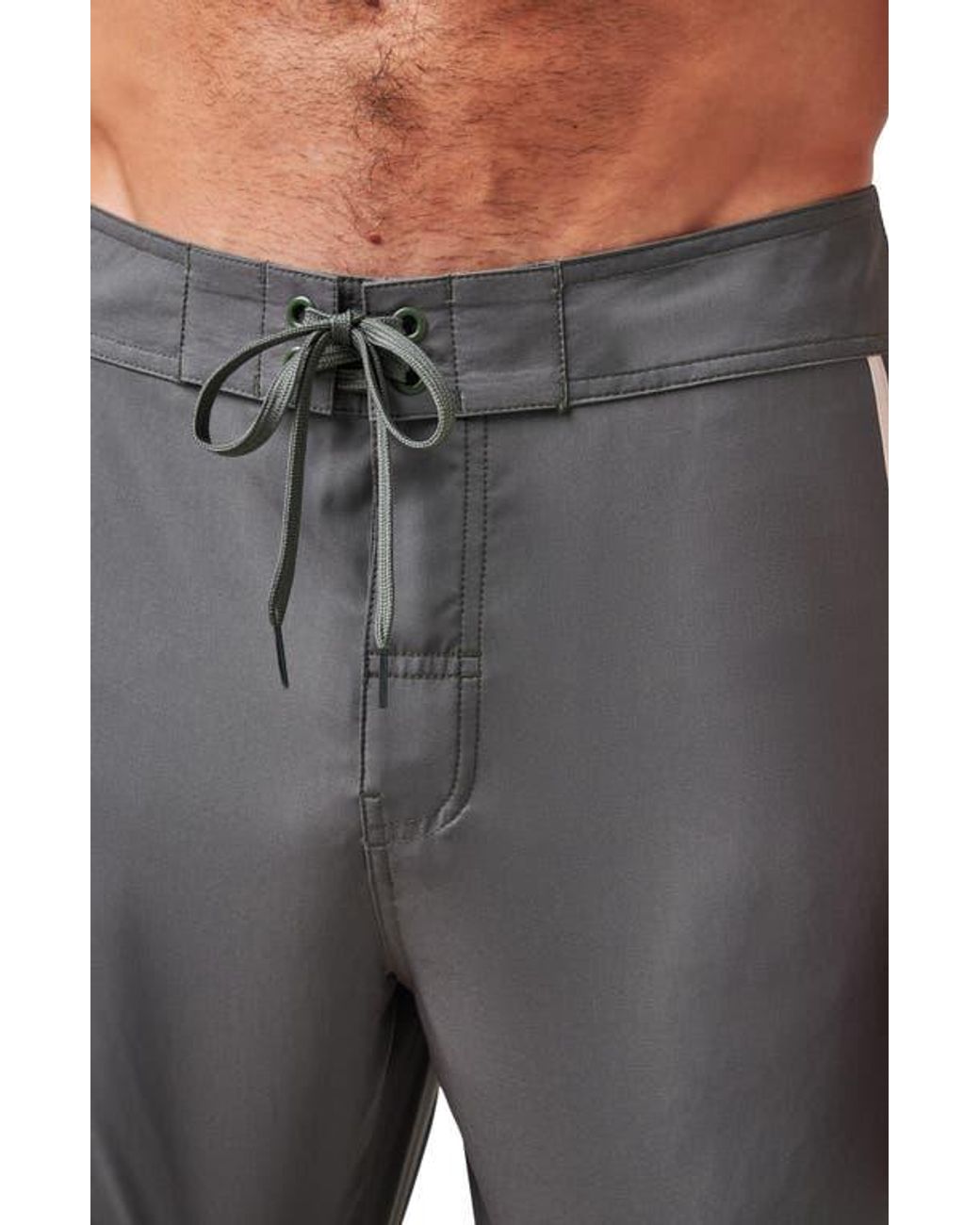 Travis Mathew Blue Making It Reef Board Shorts for men