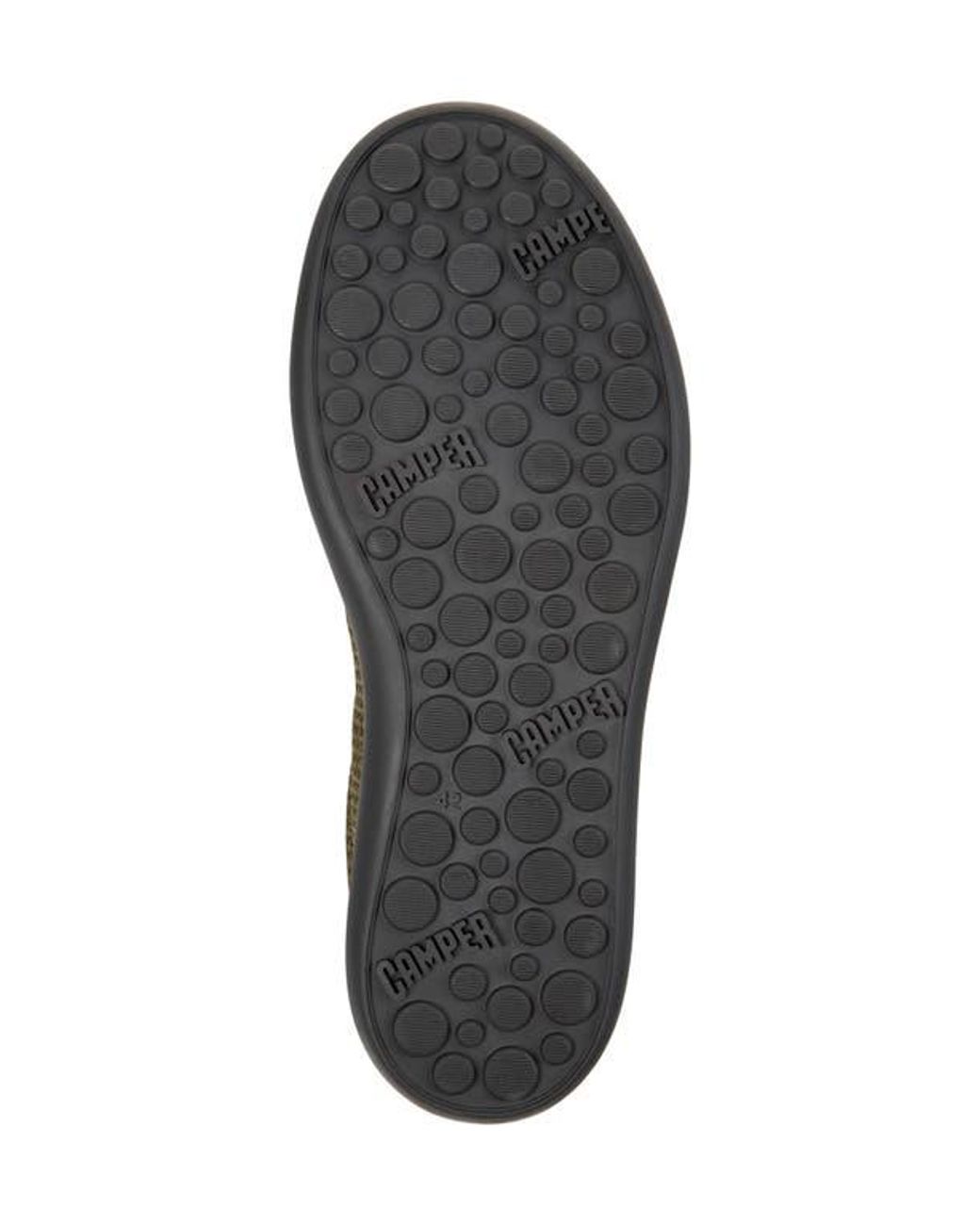 Camper Green Pelotas Soller Lyocell Tencel And Suede Sneakers for men