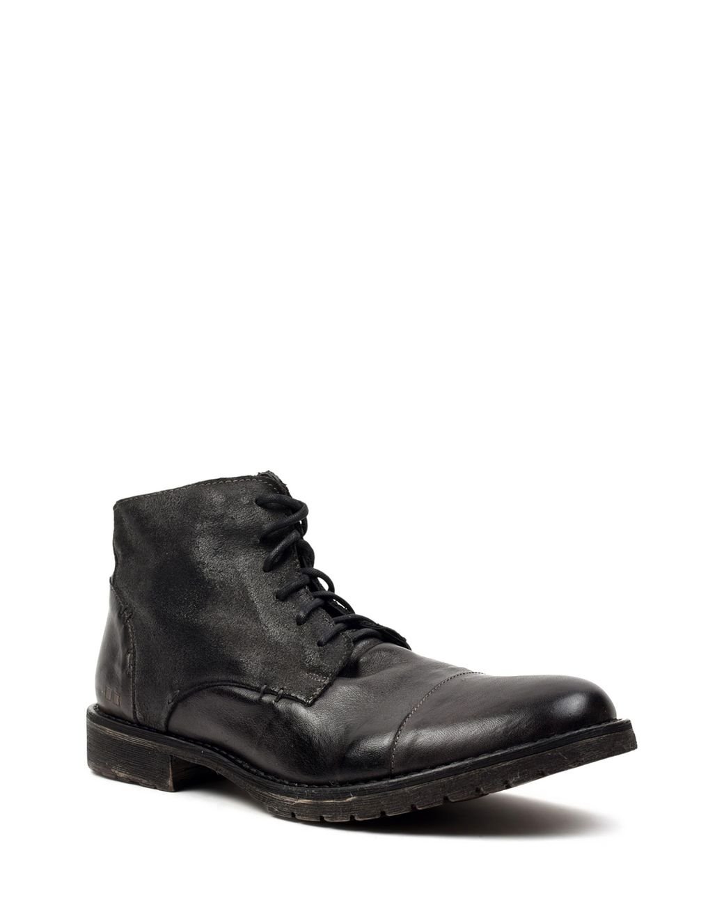 Bed Stu Dreck Cap Toe Boot In Black Dip Dye/suede At Nordstrom Rack for Men  | Lyst