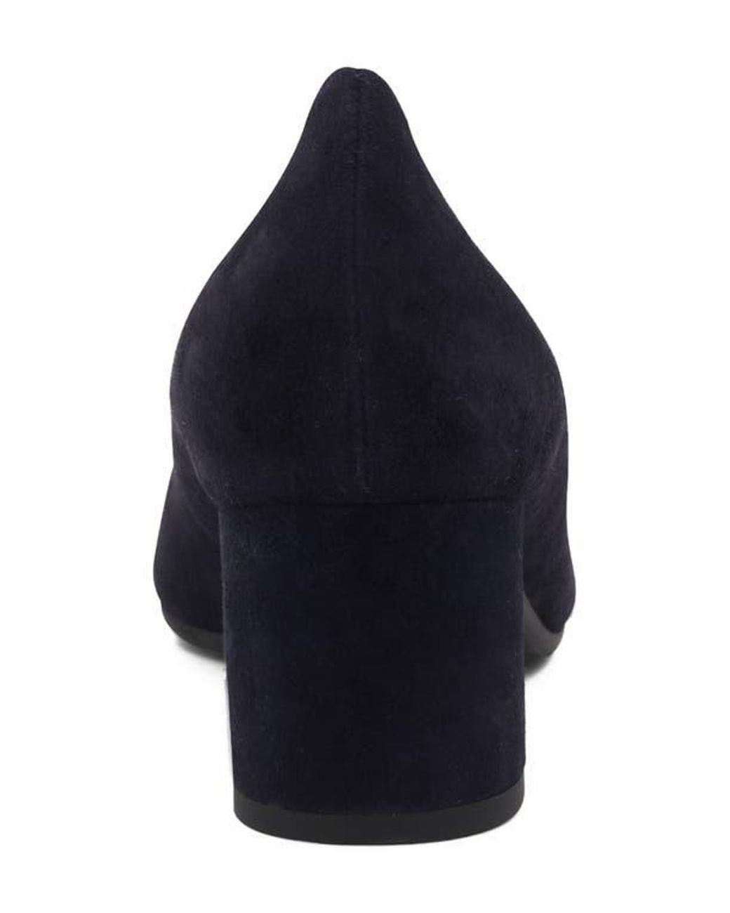Aquatalia Blue Kari Weatherproof Pointed Toe Pump