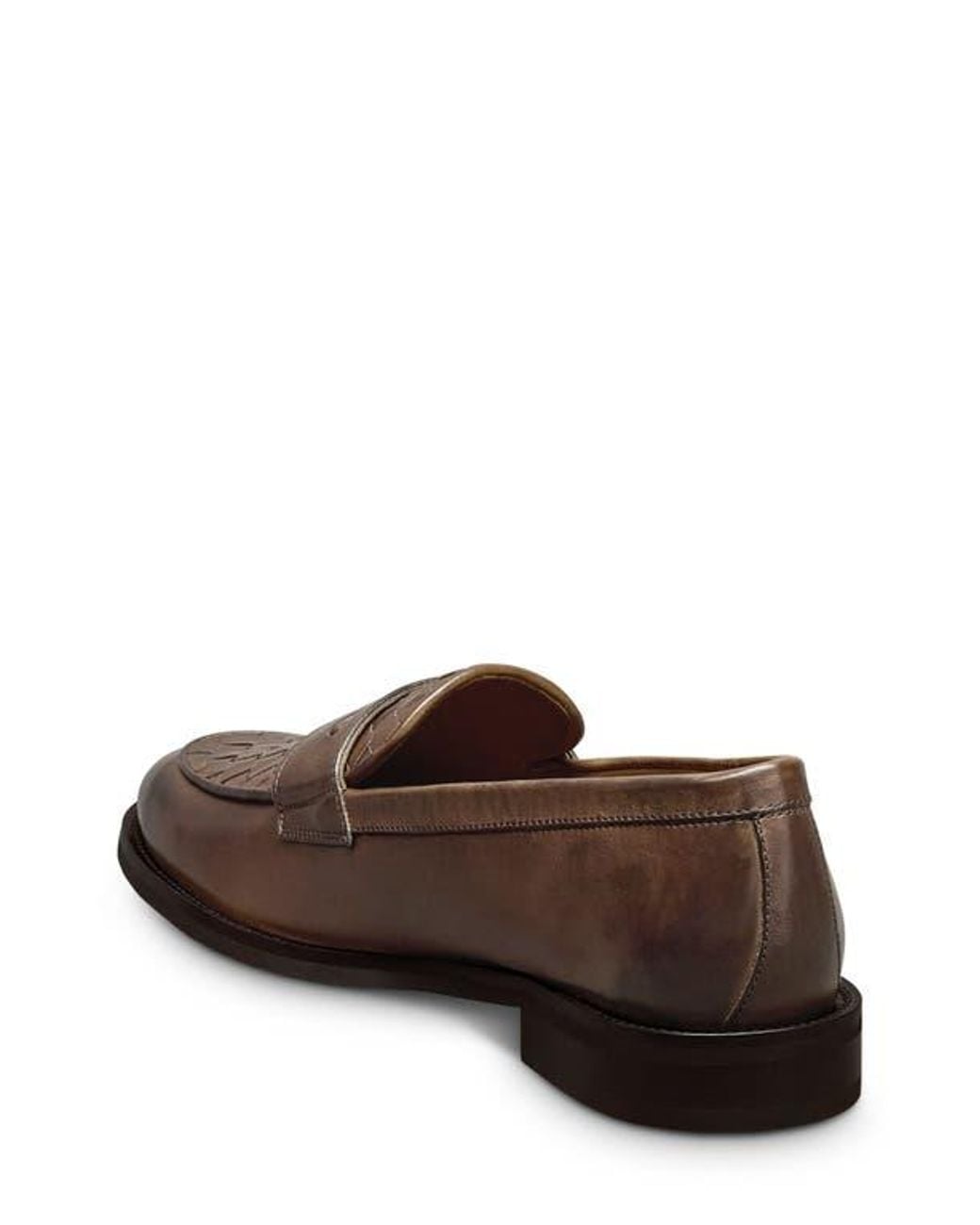 Allen Edmonds Brown Como Penny Loafer for men