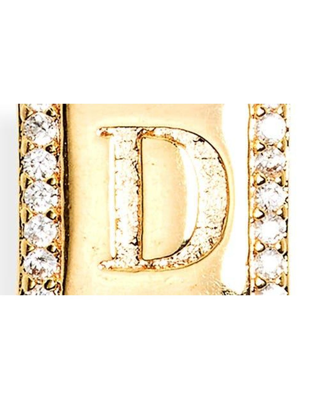 Leith Metallic Initial Pendant Necklace