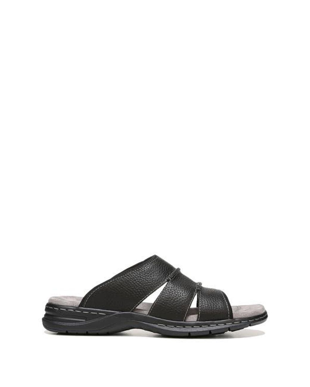 Dr. Scholls Black Gordon Sandal for men