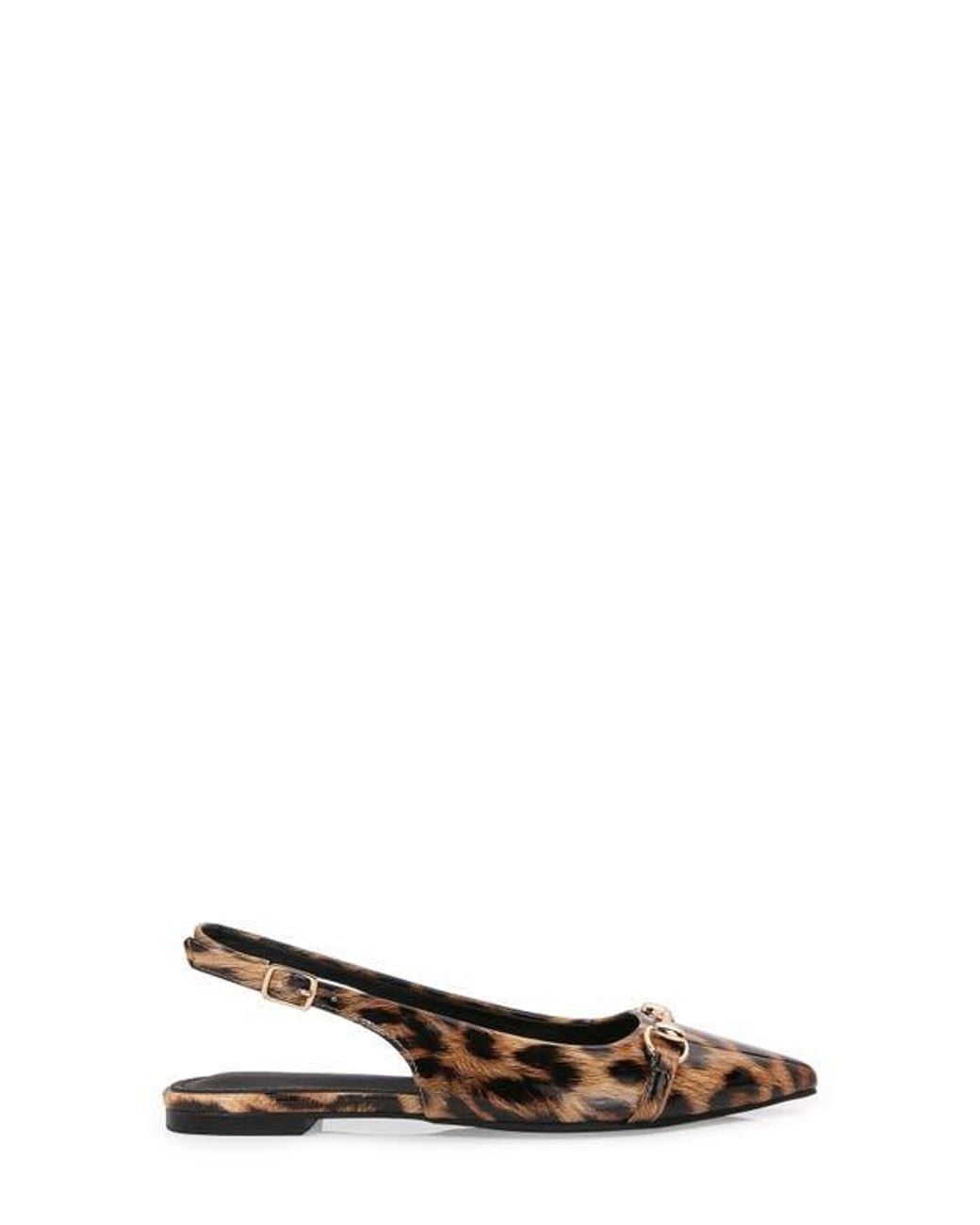 BERNESS Brown Bit Slingback Flat