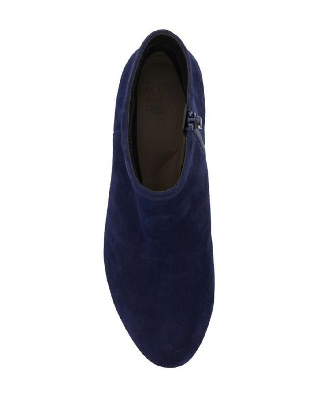 Dune Blue Pippie Ankle Bootie