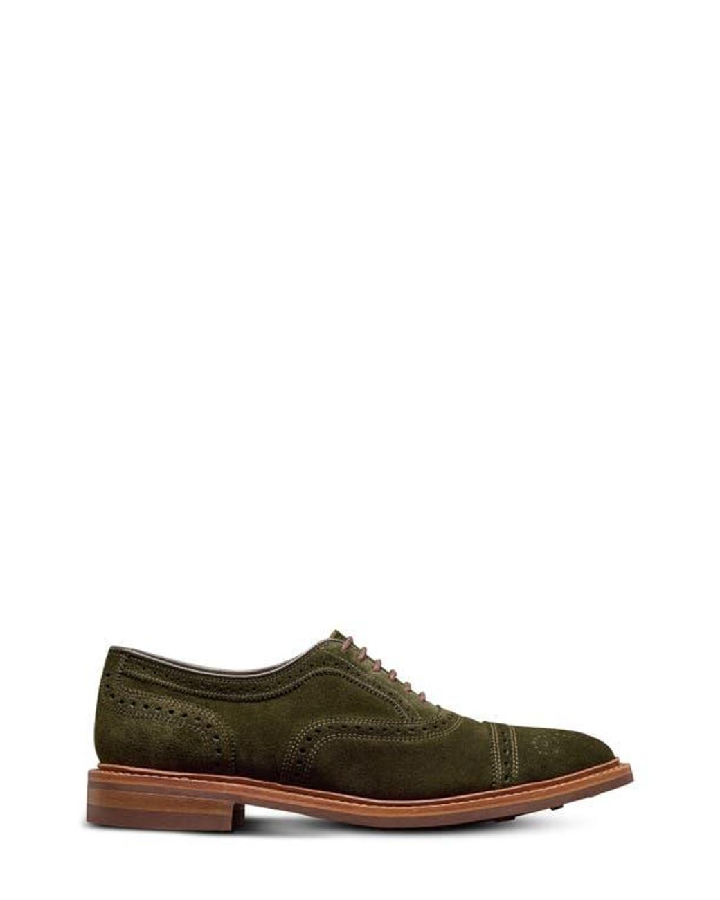 Allen Edmonds Brown Strandmok Cap Toe Oxford for men