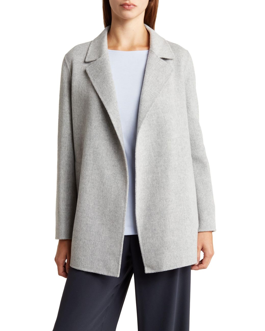 Theory sileena wool and cashmere best sale coat