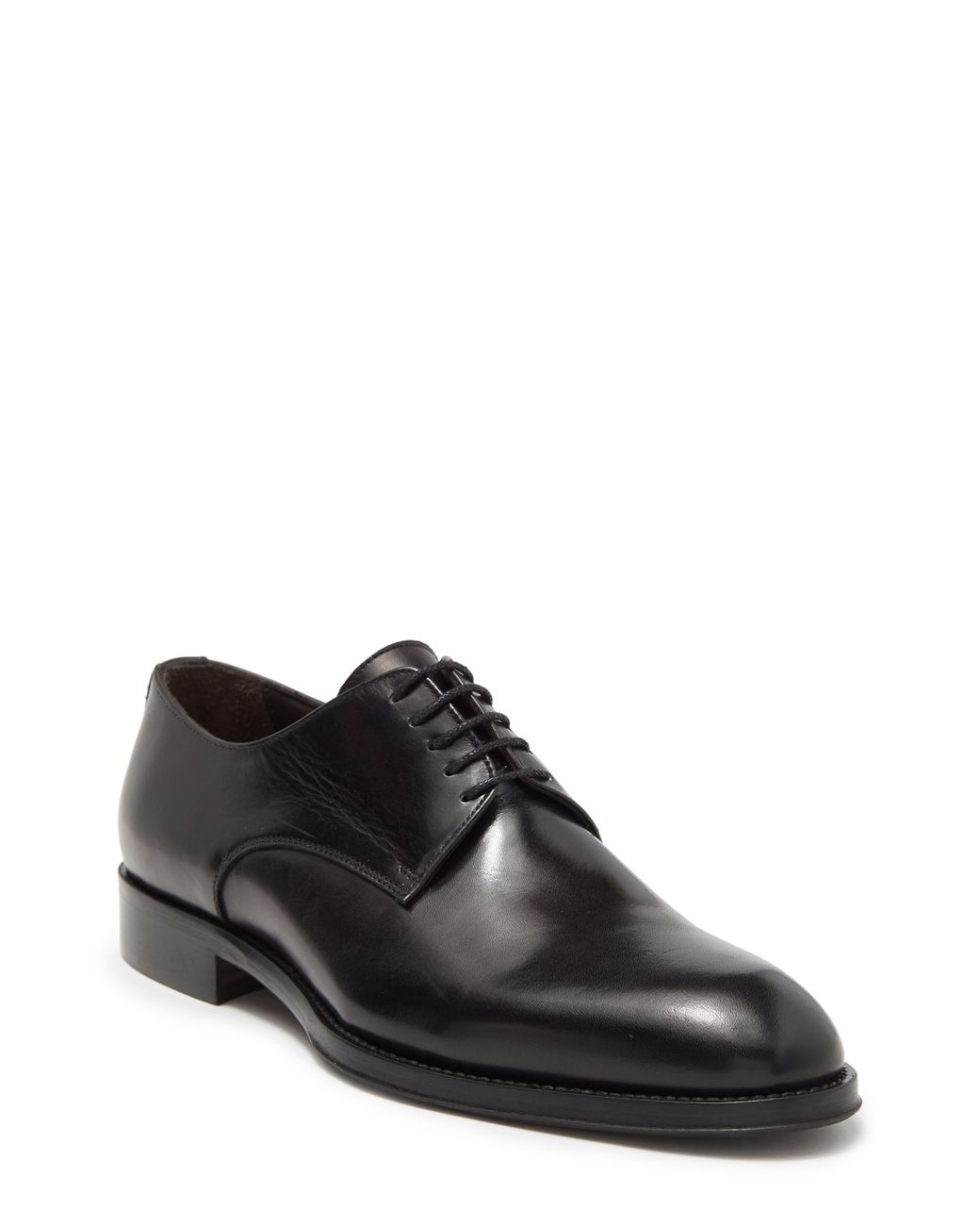 Bruno Magli Cilo Plain Toe Derby in Black for Men Lyst