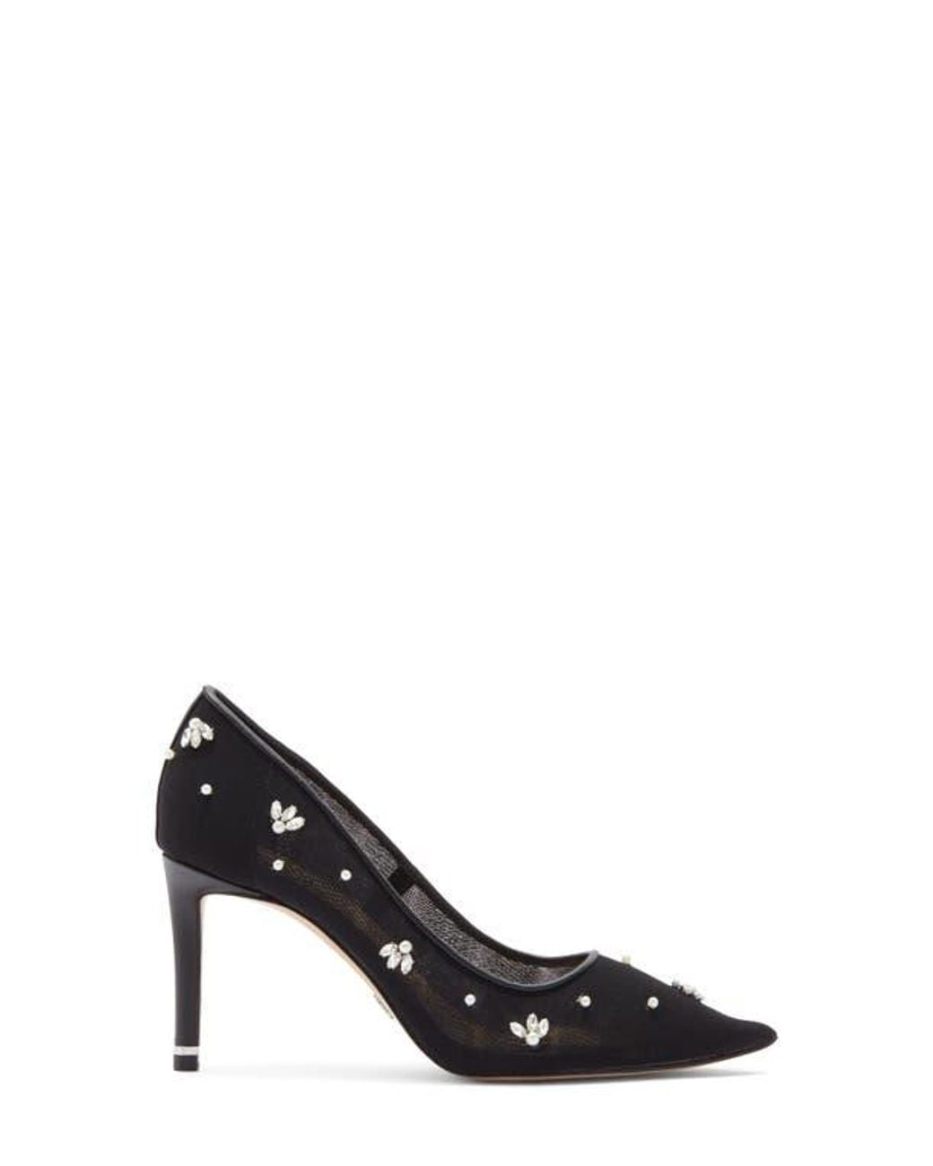 Ted Baker Black Embellished Pump