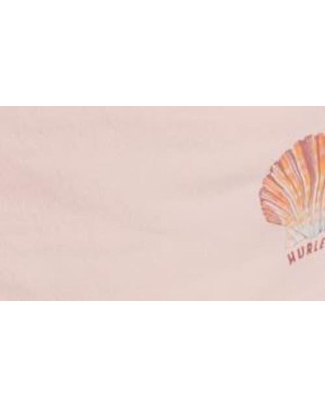 Hurley Pink Shell Yeah Fleece Shorts