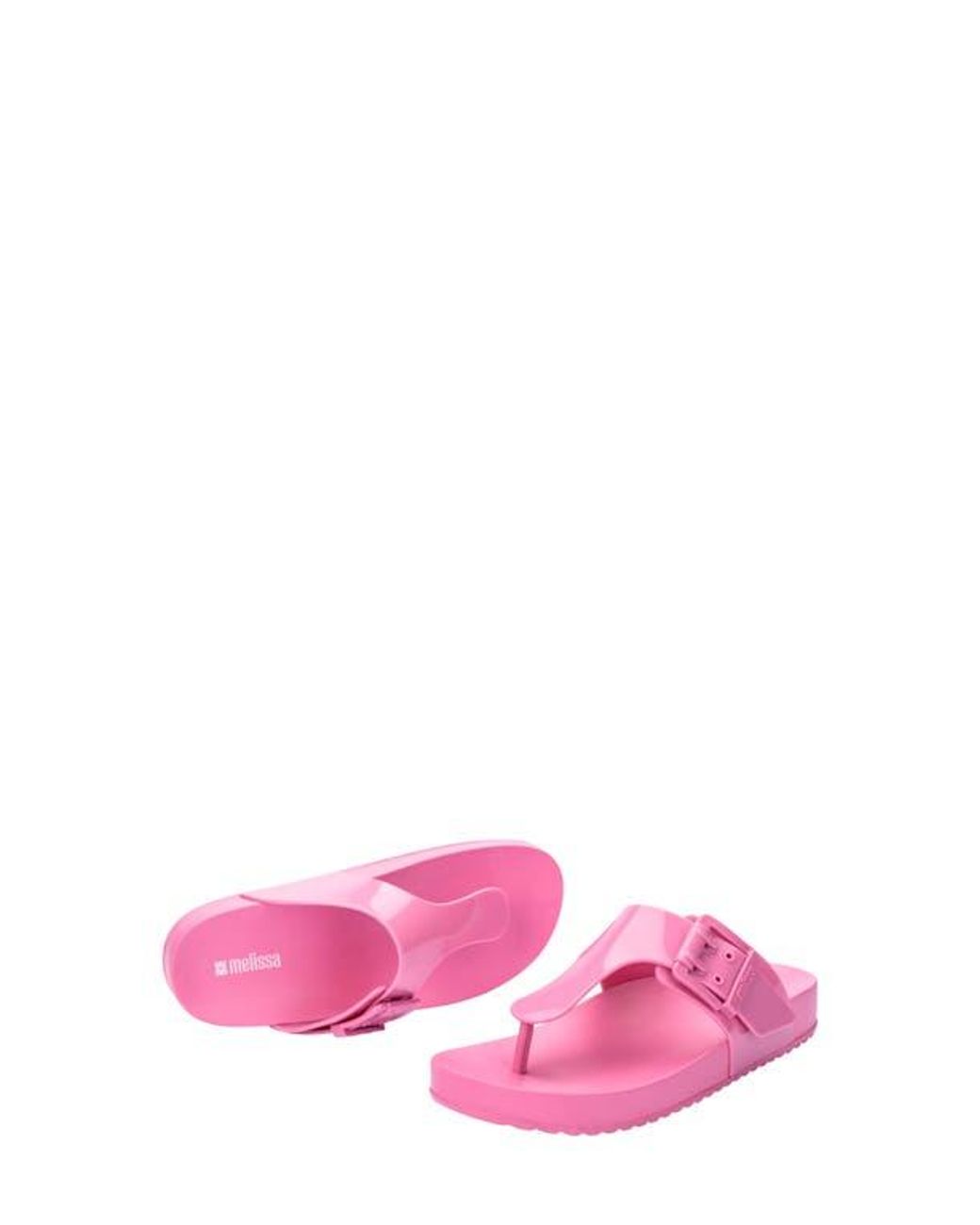 Melissa Pink Cozy Platform Flip Flop