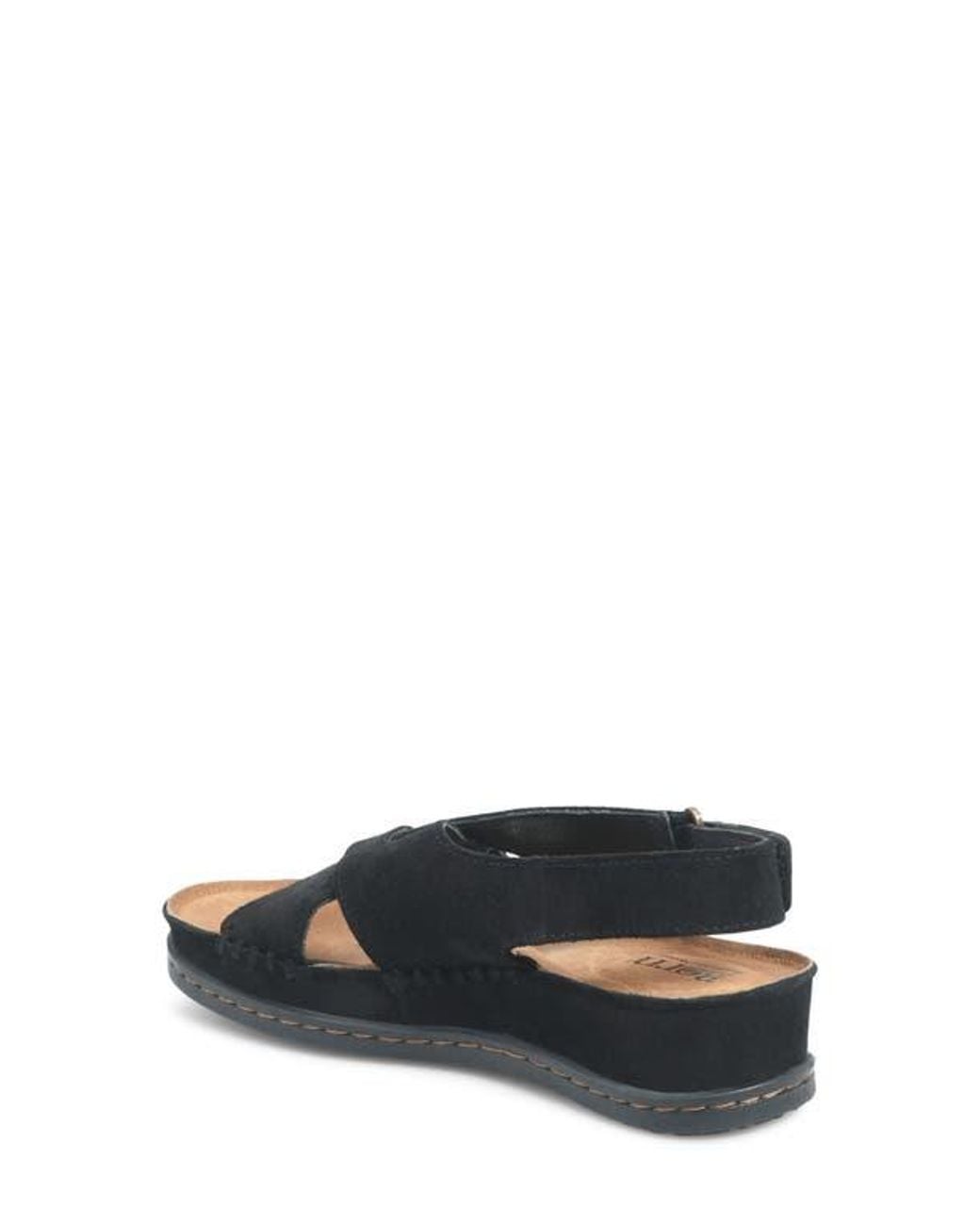 Børn Blue Ebba Slingback Platform Wedge Sandal