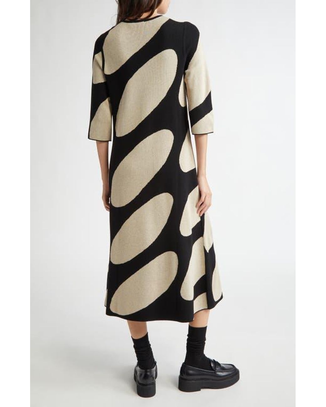 Marimekko Putrido Linssi Wool Blend Sweater Dress | Lyst