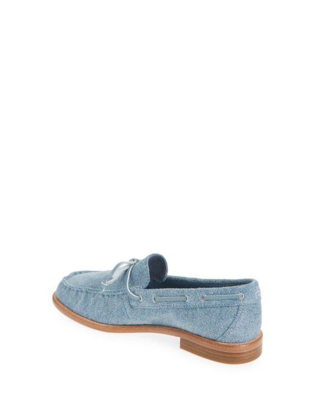Rag & Bone Blue Carter Boat Shoe