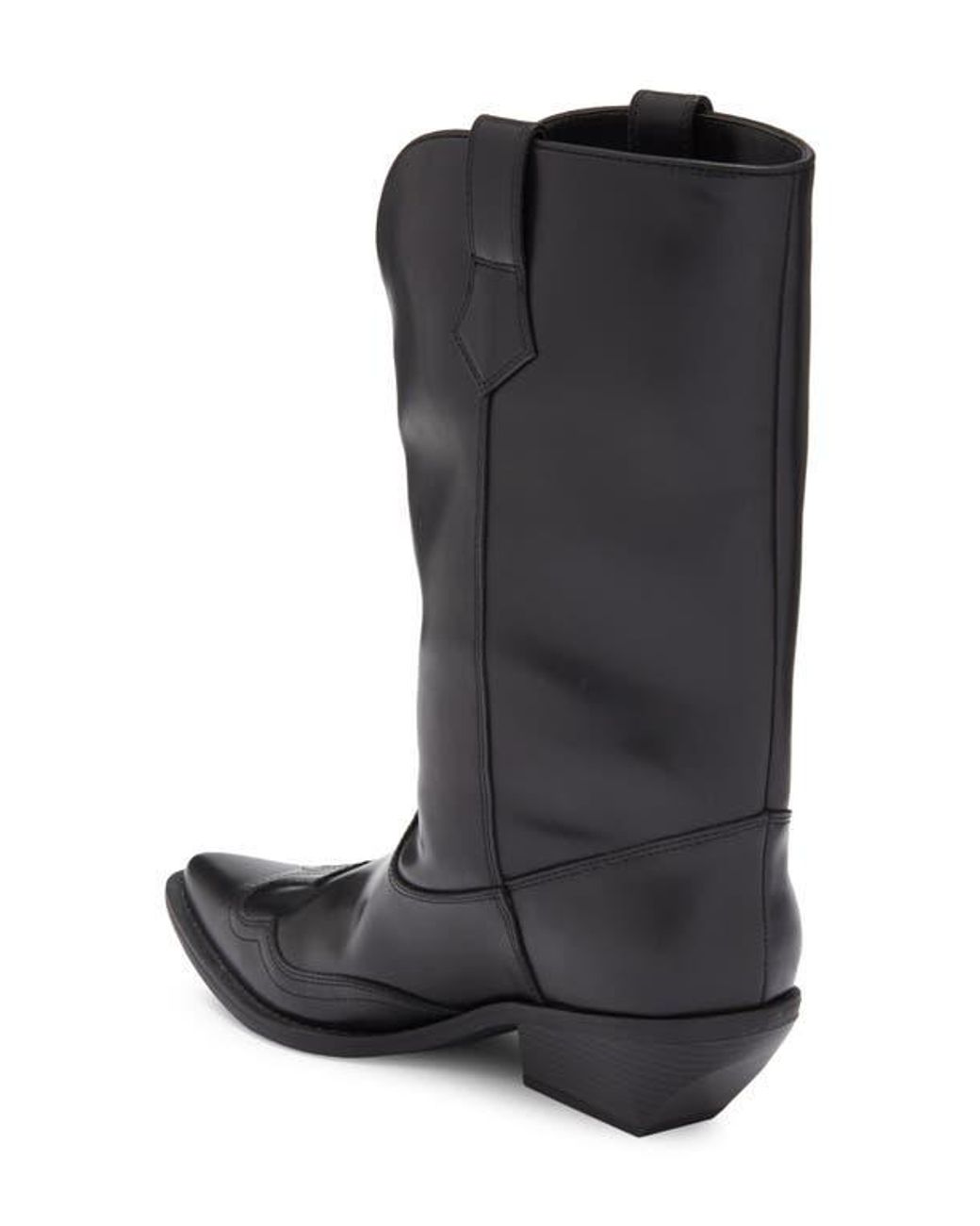 Abound Black Britta Western Boot