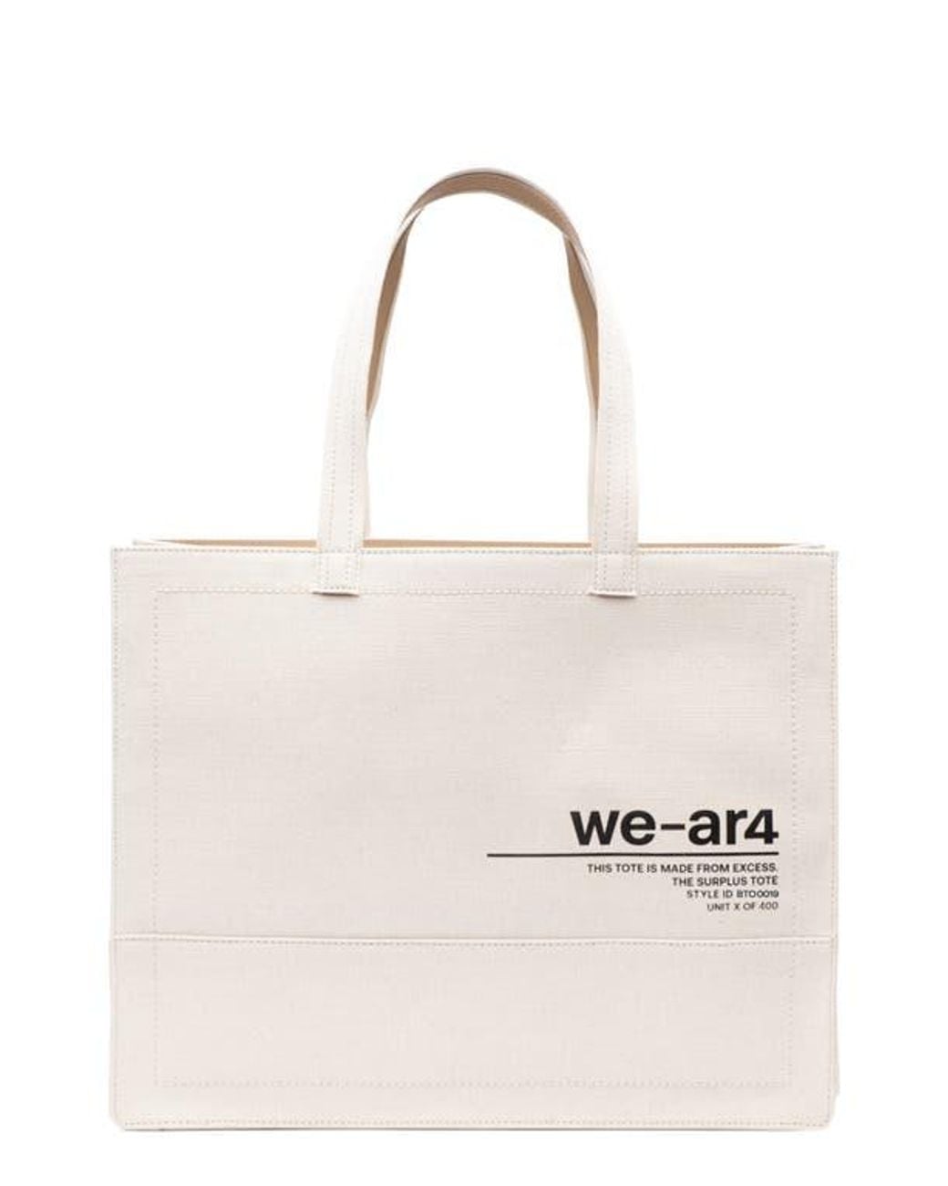 WE-AR4 Natural The Surplus Tote