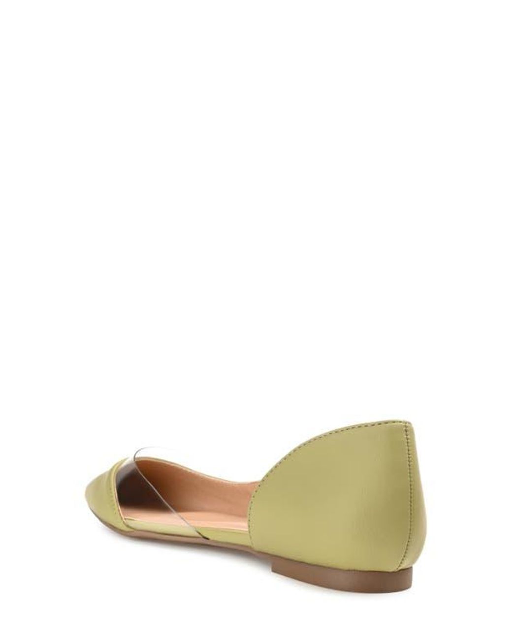 Journee Collection Metallic Mikki Pointed Toe Flat