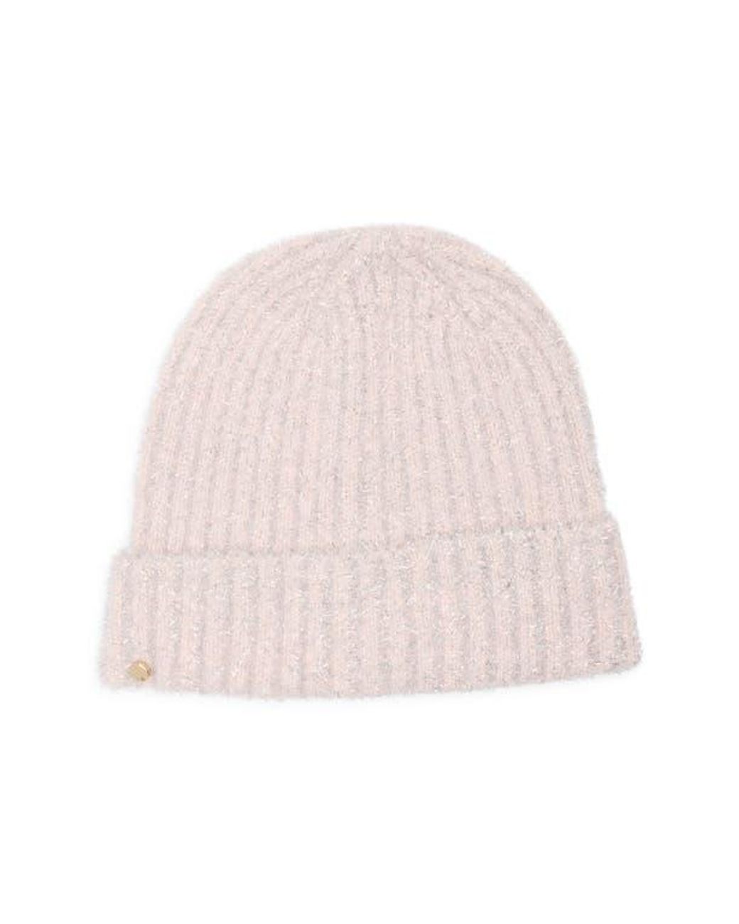 Kate Spade Tinsel Knit Beanie in Pink | Lyst display picture 3