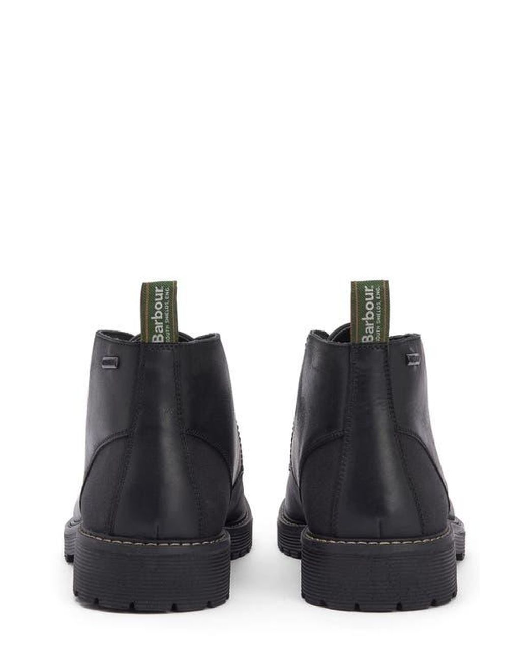 Barbour Black Maxwell Waterproof Chukka Boot for men
