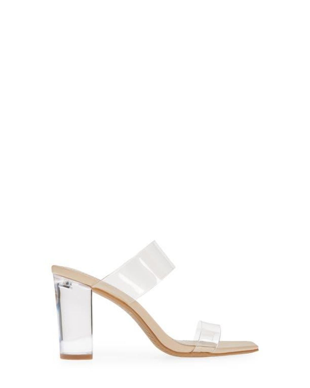 BP. White Nola Sandal
