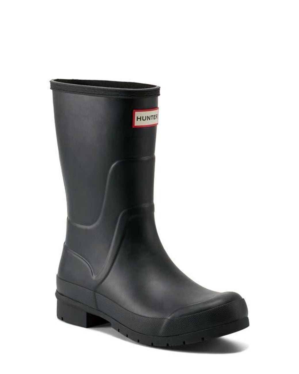 Hunter Black Liberty Rain Boot