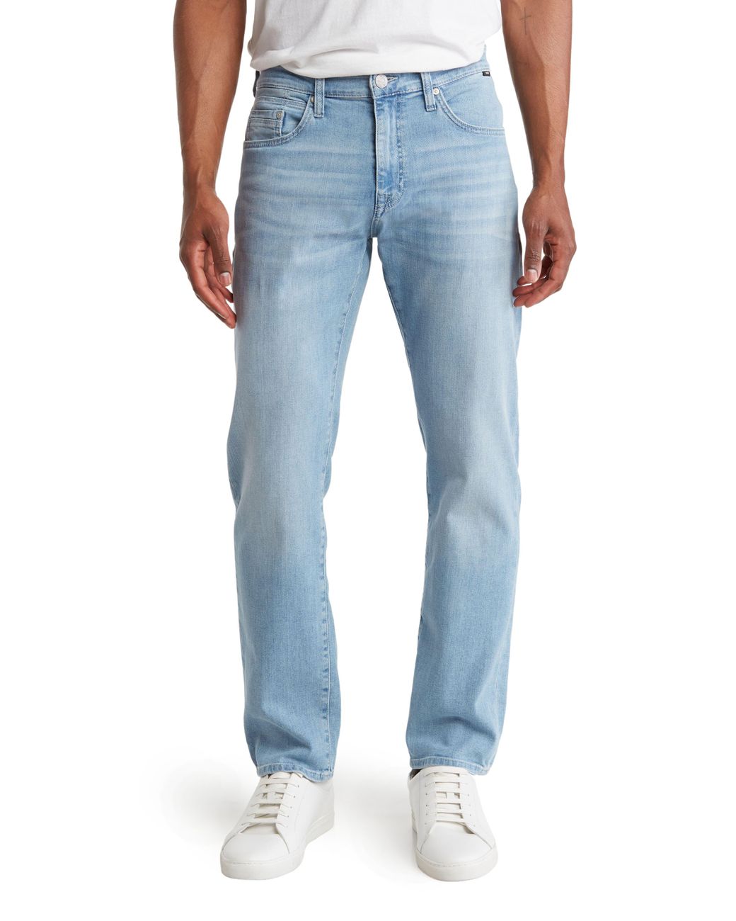 Mavi Zach Straight Leg Jeans in Blue for Men | Lyst