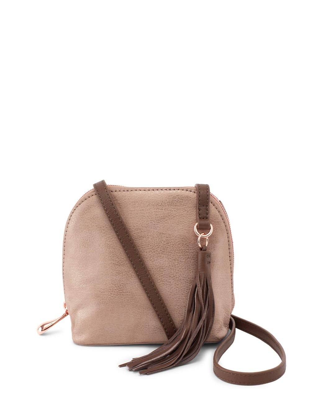 Hobo International Nash Calfskin Leather Crossbody Bag In Rose Dust At