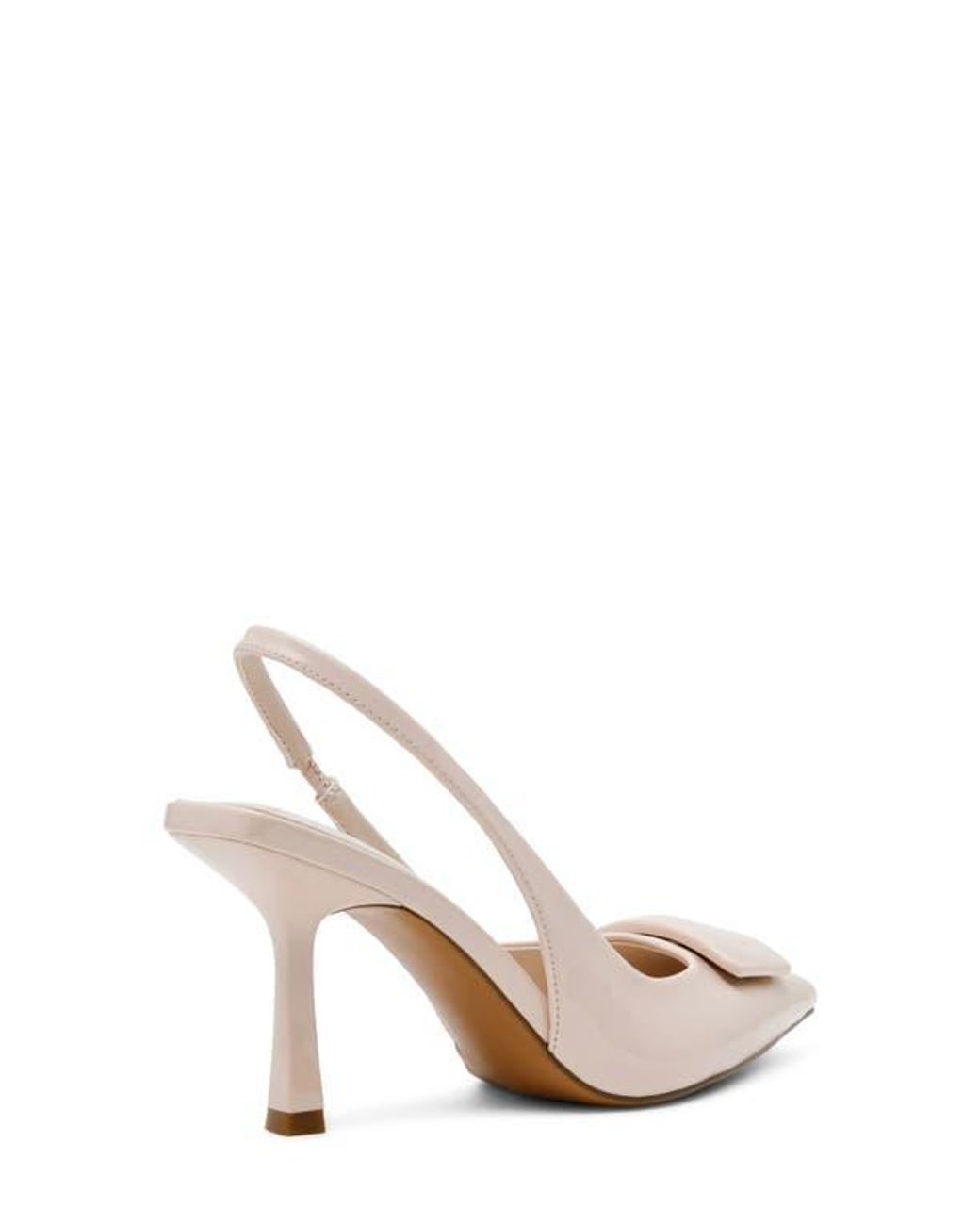 Anne Klein White Ilani Slingback Pump