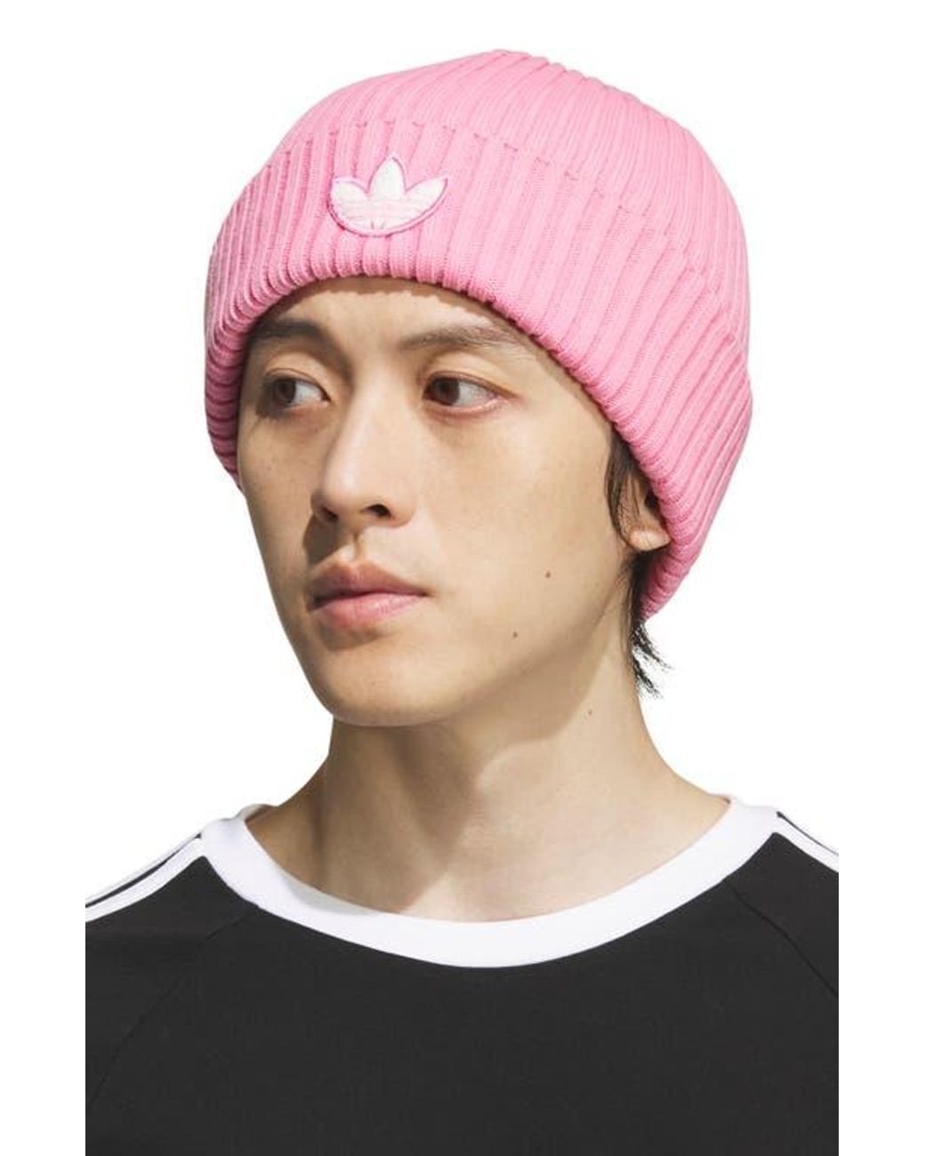 Adidas Pink Chenille Beanie