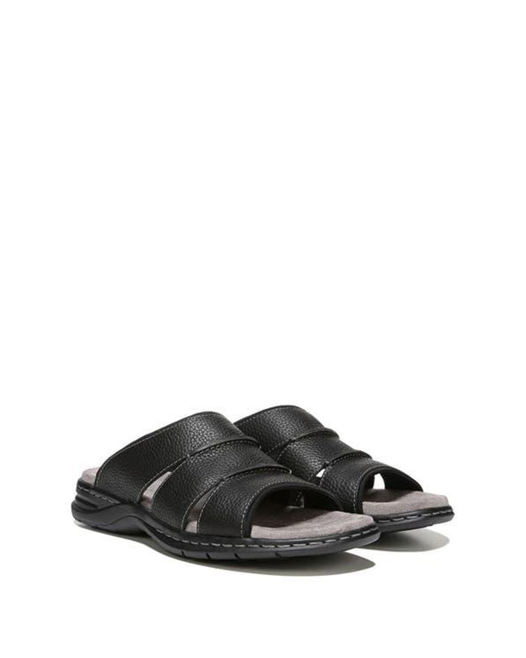 Dr. Scholls Black Gordon Sandal for men