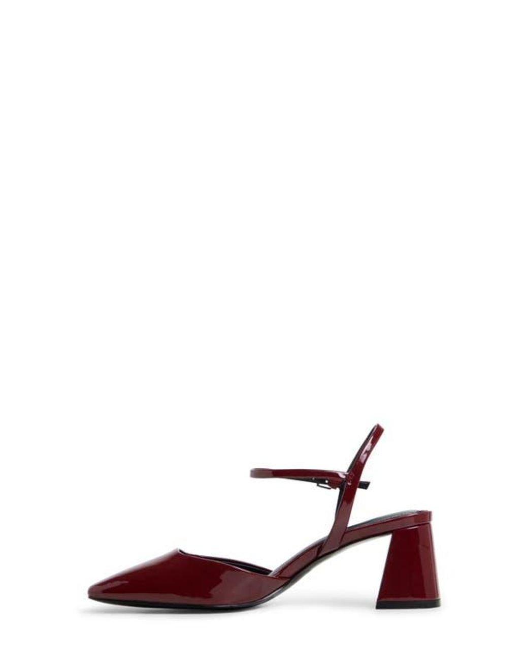 ALDO Red Gennifer Ankle Strap Pump
