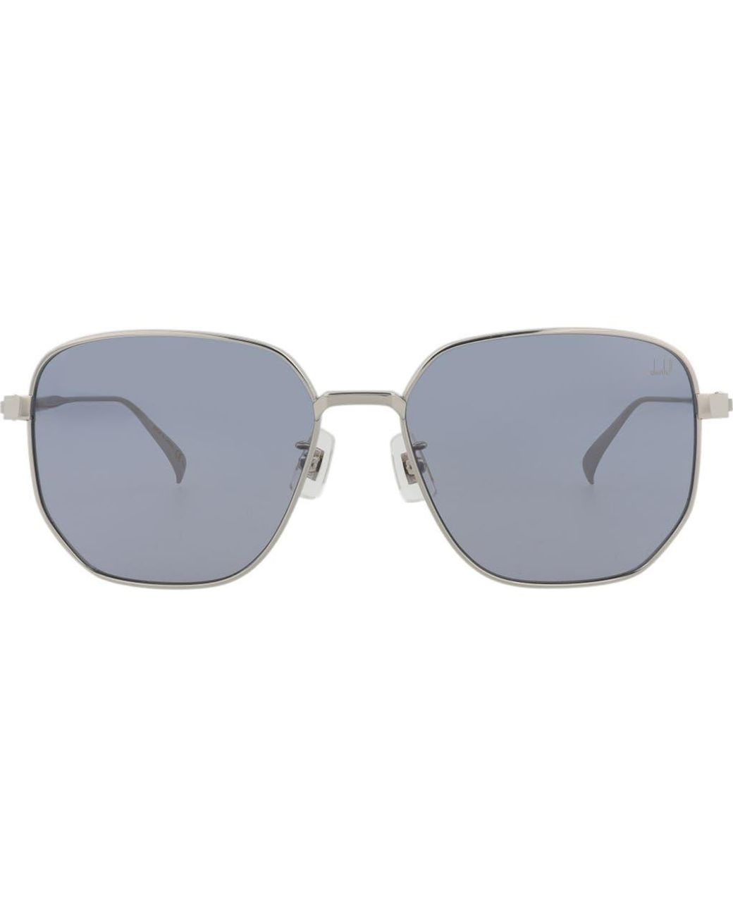 Dunhill Gray 59Mm Square Sunglasses for men