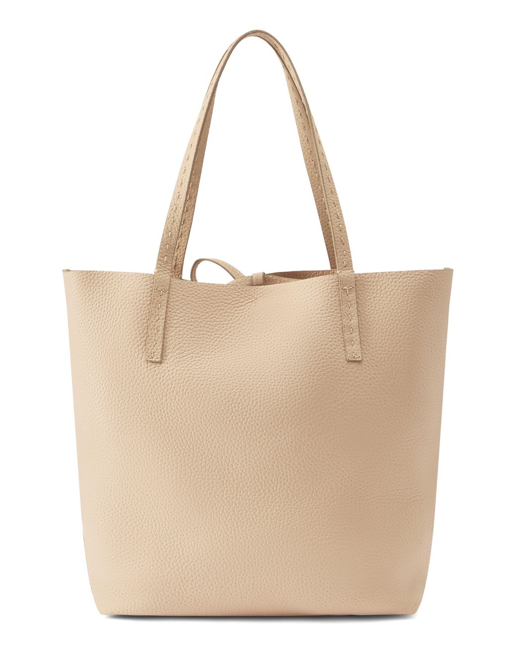 Helen Kaminski Daviola Reve Pebbled Leather Tote Bag in Natural Lyst