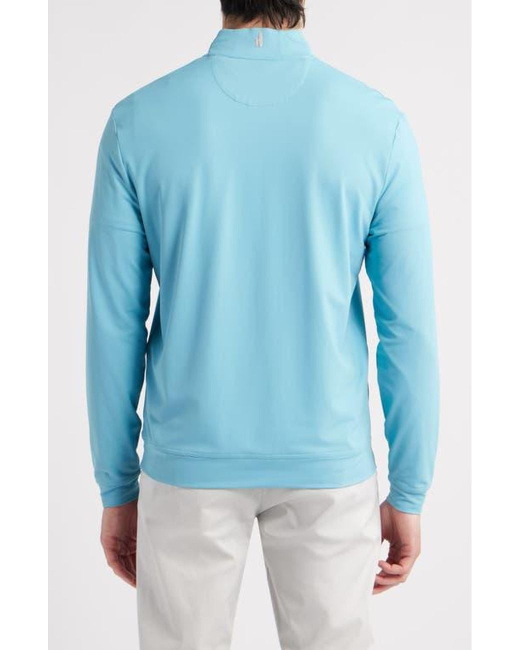 Johnnie-o Blue Motion Performance Quarter Zip Pullover for men