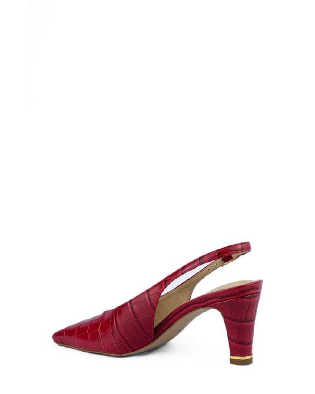 Kenneth Cole Red Meilani Slingback Pump