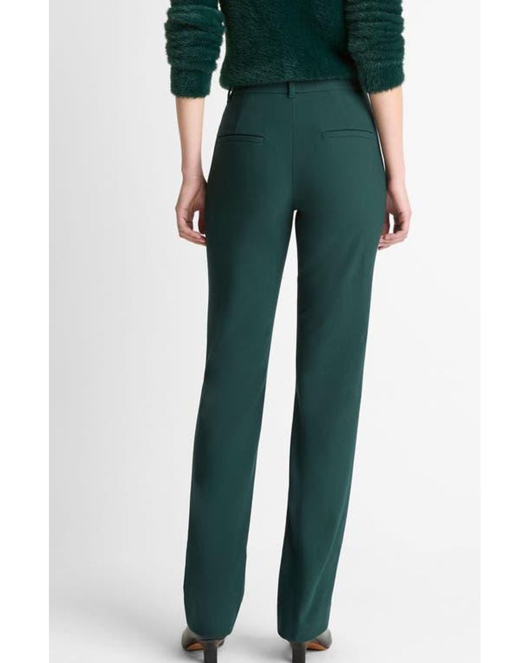 Vince Green Ankle Cigarette Pants